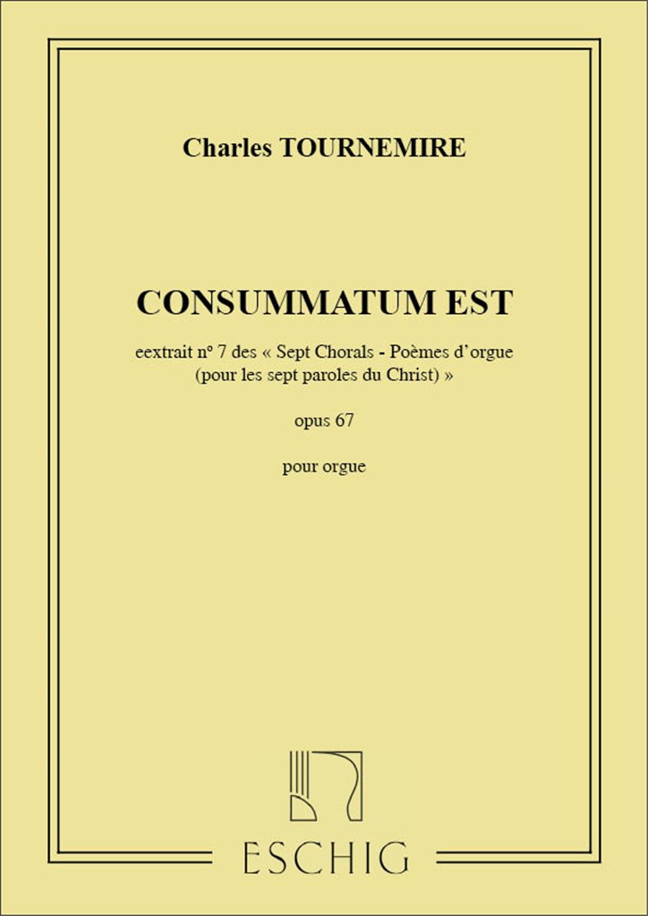 Choral N 7 Orgue